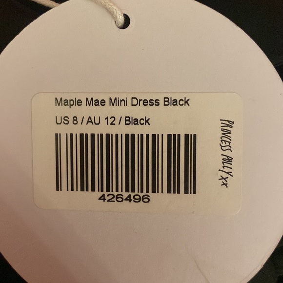 MAPLE MAE MINI BLACK DRESS!!! - Picture 5 of 5
